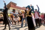 Zombies thrill onlookers & fill Red Cross coffers