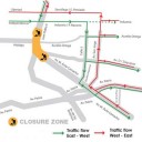 Subway construction causes traffic rerouting in Zapopan