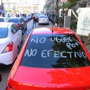 Uber drivers protest growing insecurity