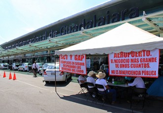 Airport blockade dates back  to six-decade-old land dispute